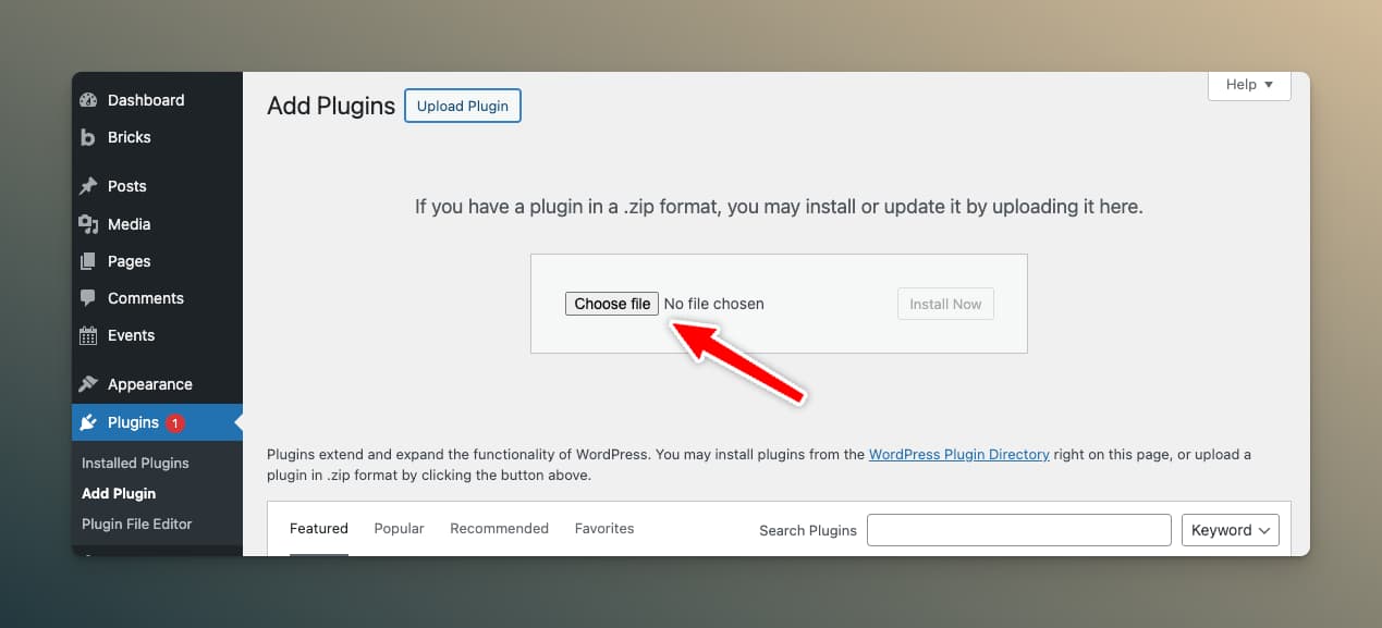 Plugin Installation